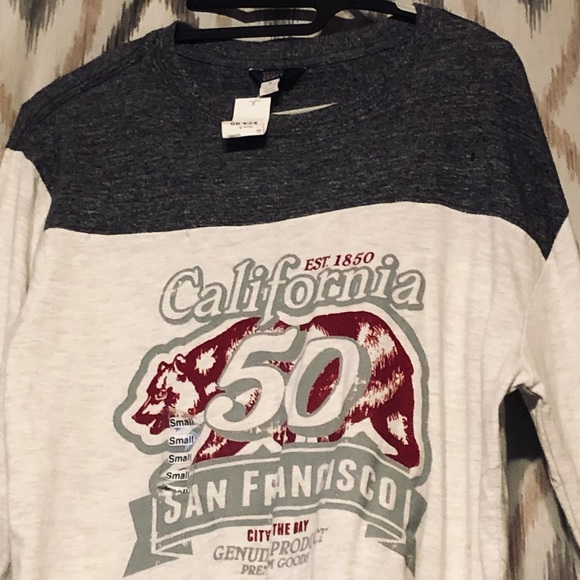 Other - NWT California Long Sleeve Tee